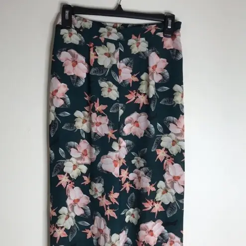 Show Me Your Mumu  semi-sheer wide leg flare loose floral pants size medium