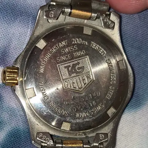 Tag Heuer Sapphire Crystal Stainless Steel Watch