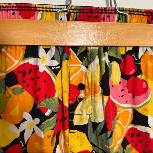 PINK - Victoria's Secret Victoria’s Secret PINK Sleepwear Boxer Shorts Black Fruit S