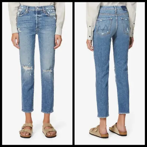 đź’•MOTHER SUPERIORđź’• The Trickster Ankle Jeans ~ On Holy Ground 26 NWOT Blue