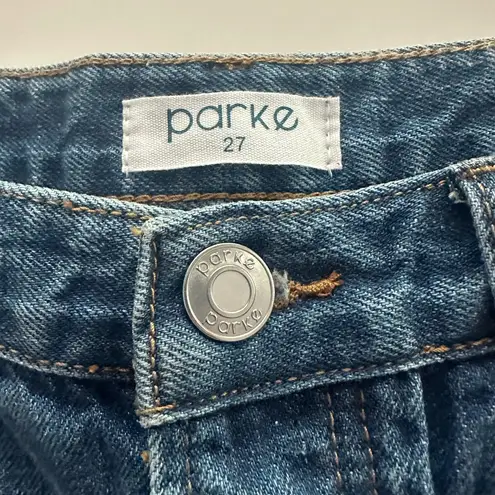 PARKE Denim Mini Shorts