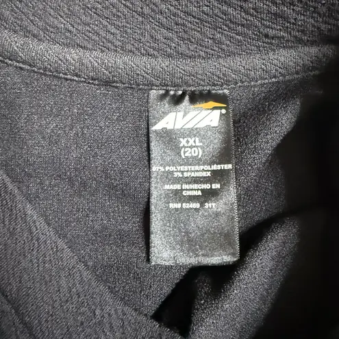 Avia  Black Long Sleeve Top