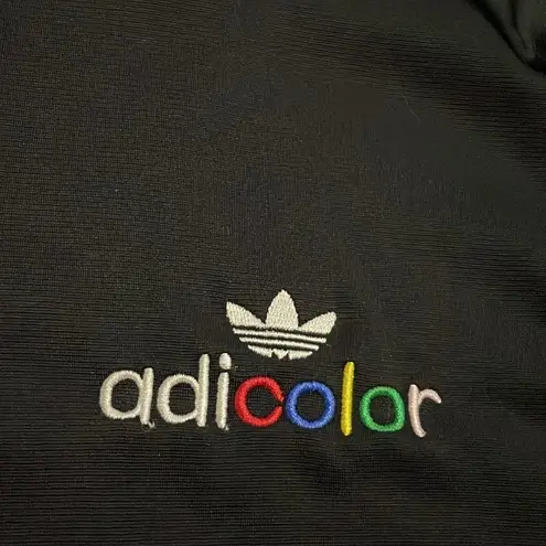 Adidas  Adicolor BK5 Track Top Jacket Black Series Size medium zip streetwear Y2K