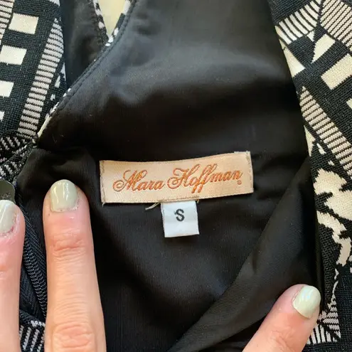 Mara Hoffman NWOT Black and White Side Cut Out