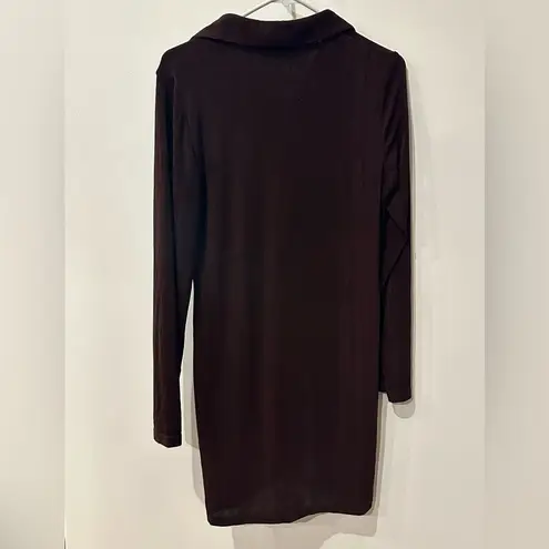 Peppermayo NWT Ring My Bell Mini Dress - Choc Brown Size 10