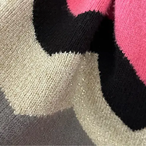 Milly of New York Sparkle Zig Zag Dress Black Size M