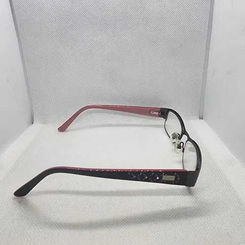 Candie's Vita Brown & Pink Prescription Glasses Frames