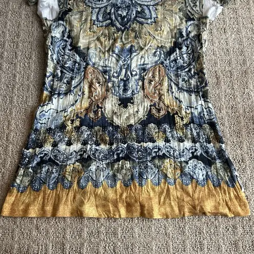 Seven 7 T-Shirt Tee Womens Small S Floral Y2K 90s Boho Goth Whimsical Fairy