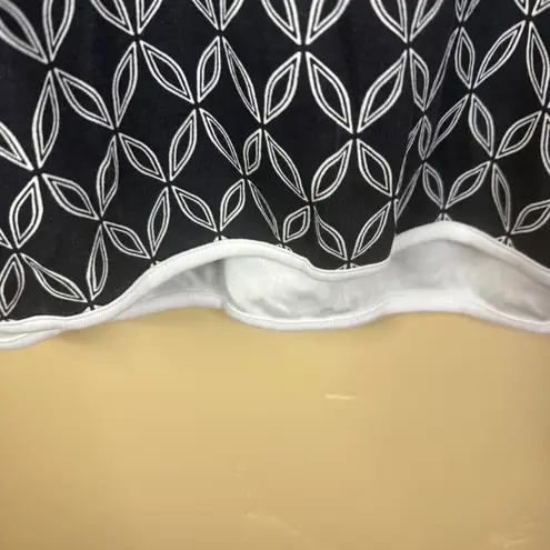 Peter Millar Boston College Pullover Top Women's Medium Black White