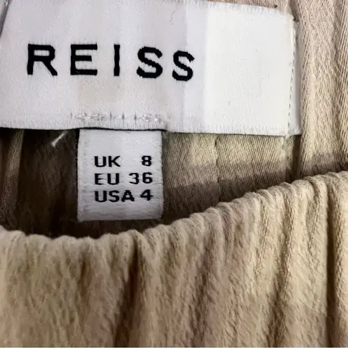Reiss Sofie Beige Neutral jogger Pants