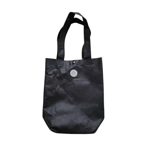 Lululemon Tuxedo Black And White Large Shopping Bag 2013 Limited Edition 8x10