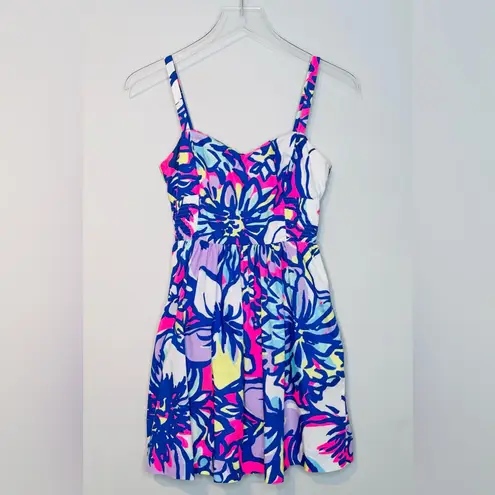 Lilly Pulitzer  Christine Catwalking Floral Print Mini Dress