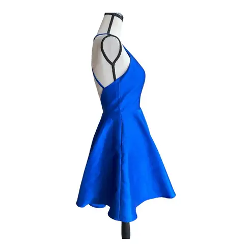 Alyce Paris Alyce 3703 Paris Blue Sleeveless Babydoll Dress Size 2