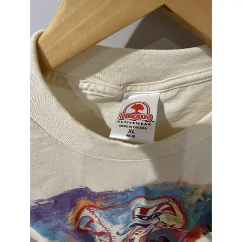 XL VERY RARE VINTAGE 1996 NY Yankees World Champions Twin Towers T