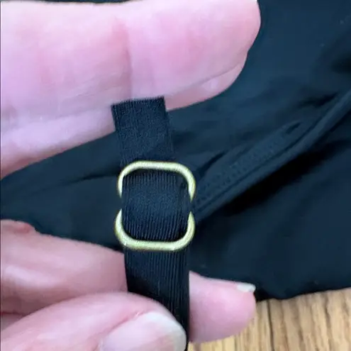 ANDIE Bikini Set Maui Top Cheeky Bikini Bottom Black size M NWT