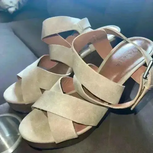 Indigo rd. sandal wedge - Image 1