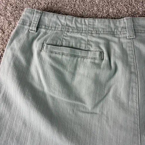 Gloria Vanderbilt Women's Capri Cropped Pants Embroidered Size 18 Comfort Cadual