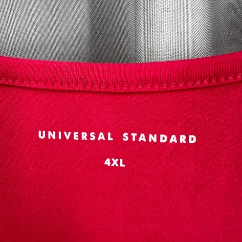 Universal Standard Dress Pink Pima Cotton Midi Maxi Geneva Size 4XL / 38-40 New