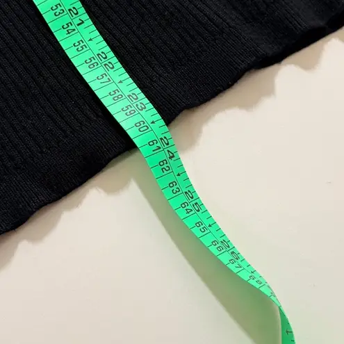 Boston Proper Sweater Sz Sm Black Ribbed Knit Quarter Zip Mock Neck Pullover