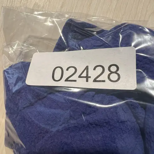 Moonlight Womens XL Blouse Bell Sleeve Ruffle Collar Button Jacket Blue Artsy