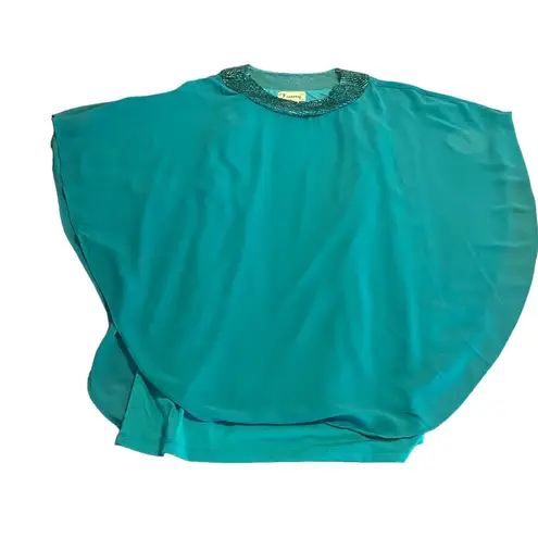 NWT Fanny Fashion USA Cape Dress Cruisewear size‎ M Blue Size M