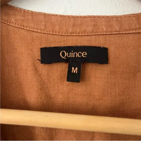 Quince 100% European Linen Sleeveless Swing Dress size Medium