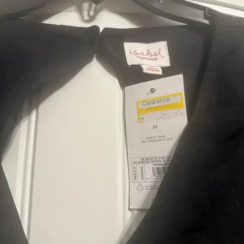Isabel & Ingrid maternity black top Size M