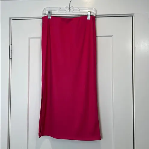 Hailey & Co. Elegant Pink maxi Women's Skirt size medium.