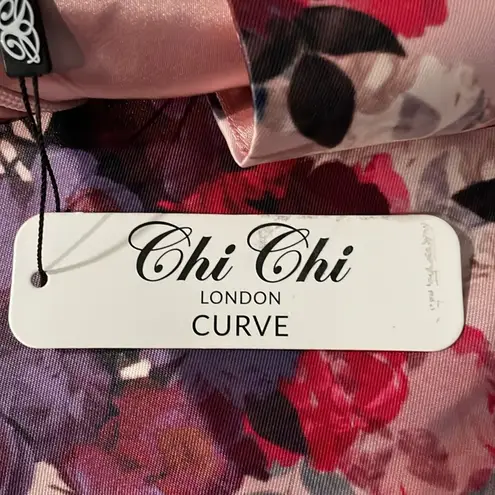 Chi Chi London Curve Body con size 14 midi dress