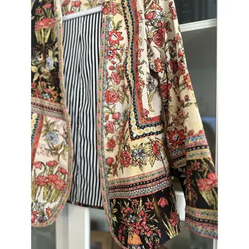 Anthropologie Rare  Vineet Bahl Dara Blazer Floral Size XS