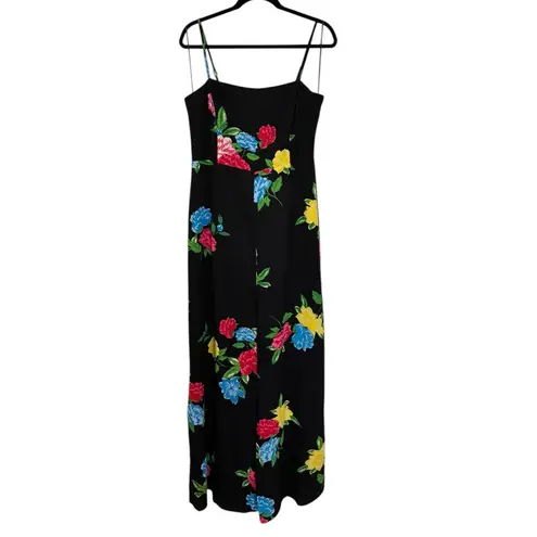 Baltic Born NWT Brooklyn Wide Leg Jumpsuit in Black Floral - Size L
