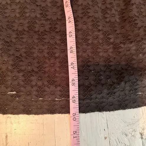 Bardot Chameleon Lace Midi Dress In Black US 8 Large