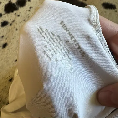 Summersalt Black and White One Piece Swimsuit Size 2