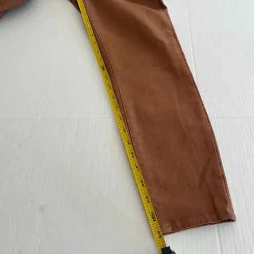 L'Agence Sz 30 Micro Boot Stretch Leather Look Coated Denim Skinny Jeans Pants