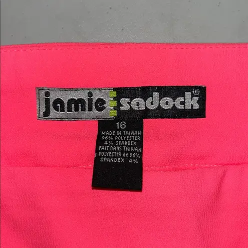 Jamie Sadock Size 16 Neon Pink Skinnylicious Skort