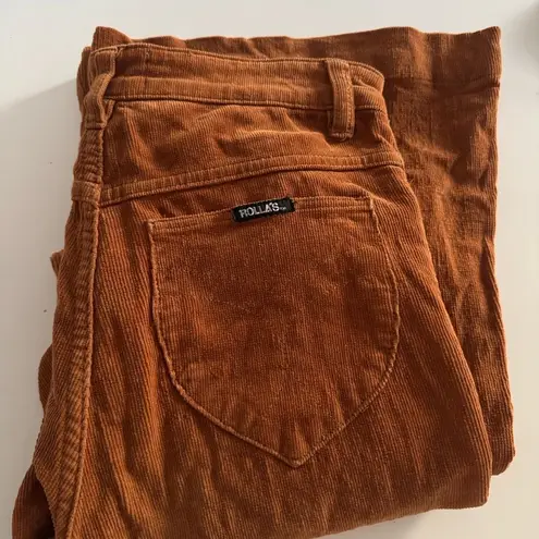 ROLLA'S East Coast flare cord pants EUC Brown Size 26