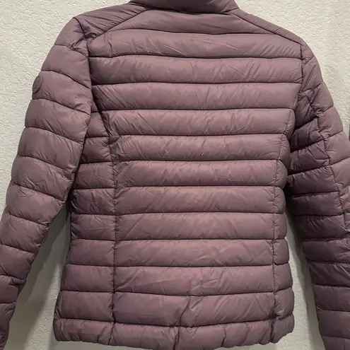 Save the Duck Women's Elsie Puffer Jacket In Misty Rose Purple