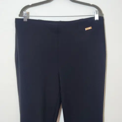 Rafaella Black Pull-on Ankle Pants Size XL Stretchy Black Pull-on Pants