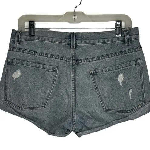 Amuse Society  Destroyed Denim Shorts