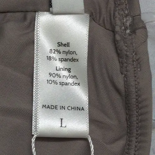 ANDIE The Nantucket One Piece One Shoulder Swim Bathing Suit Stone Size L New