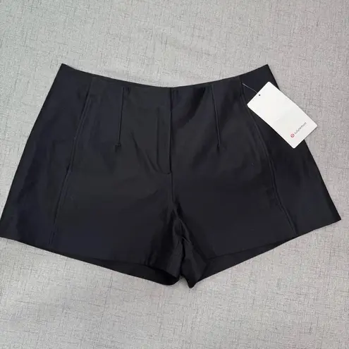 Lululemon  Utilitech Relaxed Fit High Rise Shorts Black Size 14 NWT thumbnail 4