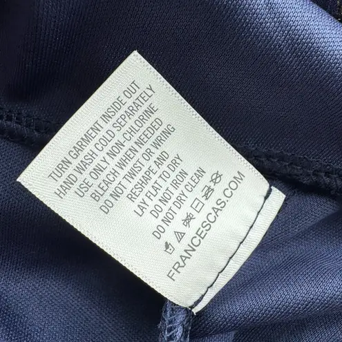 NWT Mi Ami Francesca’s Navy Star Print Dress Size XX Small Blue