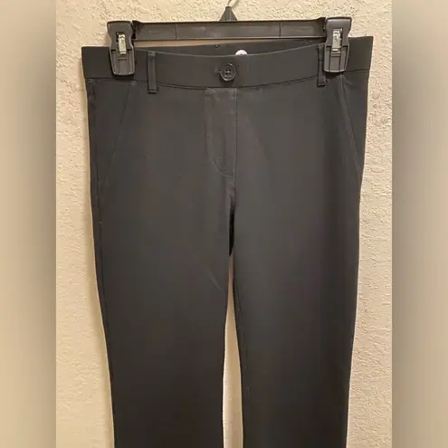 Betabrand Black Dress Yoga Pull On Pant Flare Leg Size Petite Small