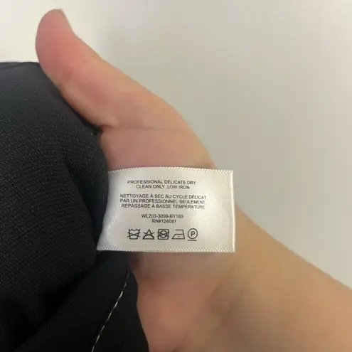 Proenza Schouler WHITE LABEL Rumpled Pique Button-Front Midi Dress size 8