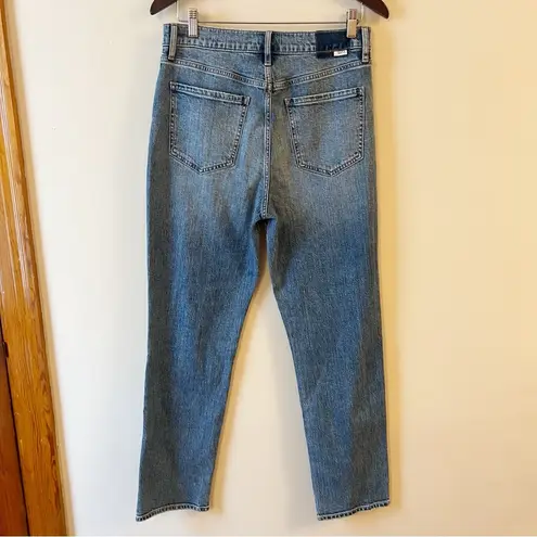 DAZE Denim Smarty Pants High Rise Jeans in Brooklyn Vintage Size 29 Distressed Blue