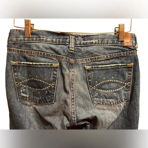 Abercrombie & Fitch  bootcut distressed vintage jeans Sz 2R