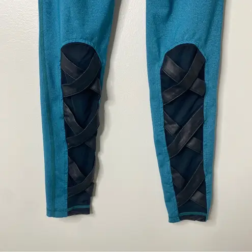 Marvel Disney Her Universe Teal Black Loki Leggings Active Pants XS