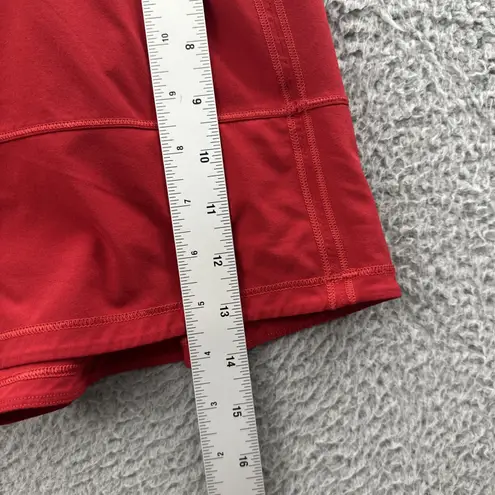 Lululemon  Pace Rival Skirt Skort Dark Red Athletic Tennis Golf Women's 12 Tall