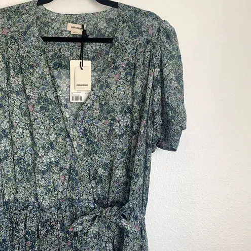 Zadig & Voltaire NWT Betty Mousseline Dress in Jaune