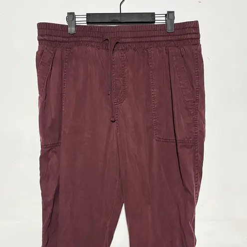 A New Day  Burgundy Cargo Joggers Size XL